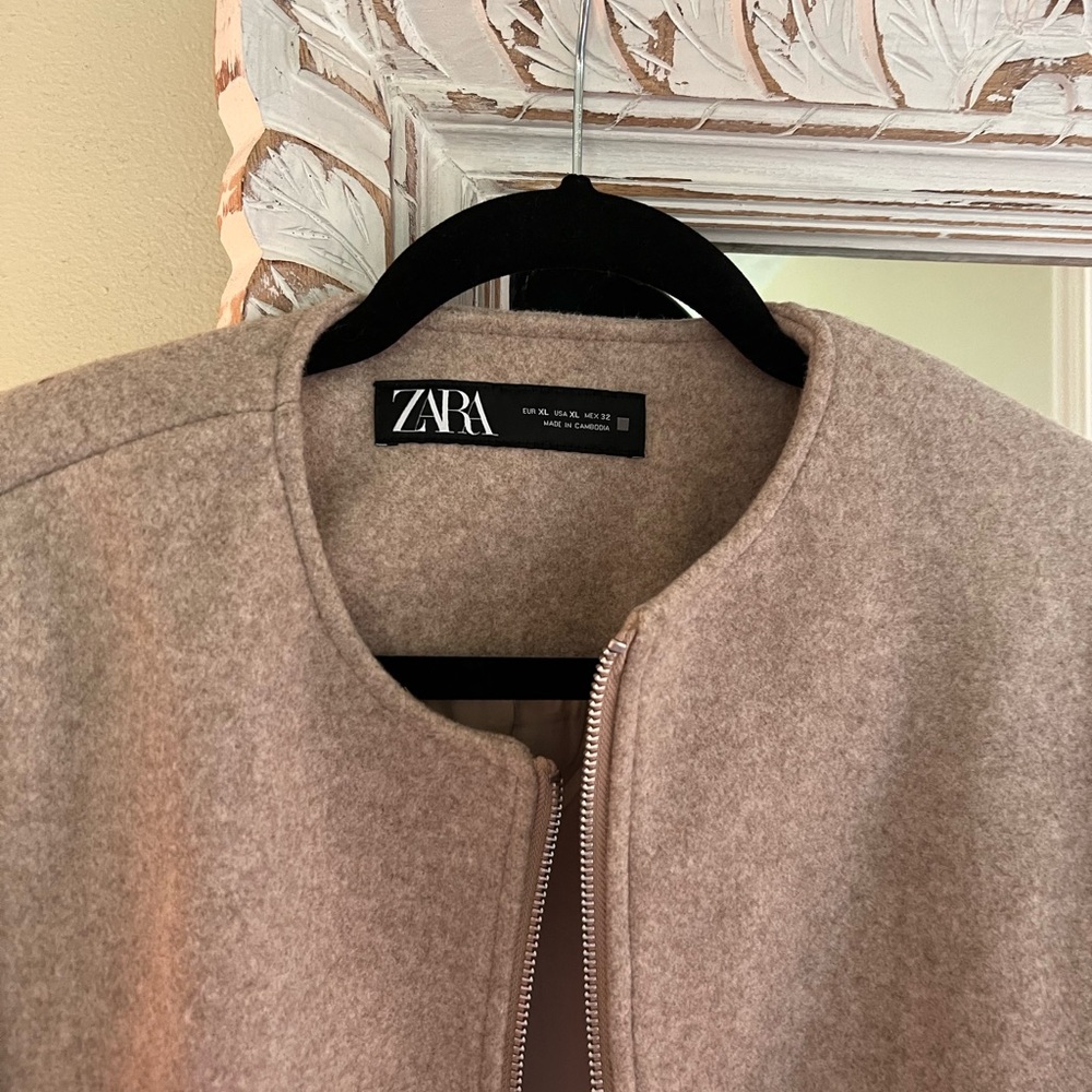 Zara Women's Bomber Jacket - Picture 3 of 8